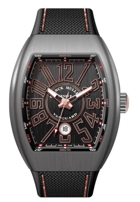 Buy Franck Muller Vanguard Replica Watch for sale Cheap Price V 45 SC DT BR 5N TT-NR